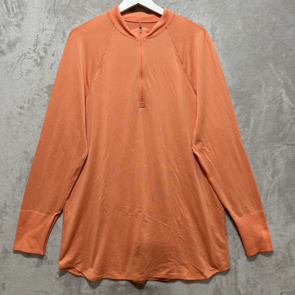 Lululemon Women's Long Sleeves Ribbed Cuffs Swiftly Relaxed Size 12?
